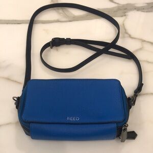 REED Blue & Green Crossbody Bag—small & compact. Beautiful!! NWOT